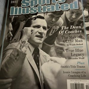 Sports illustrated Dean Smith special tribute issue